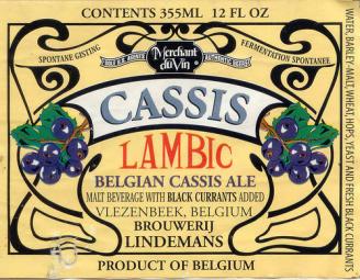 Brouwerij Lindemans - Cassis Lambic (12oz bottles) (12oz bottles)