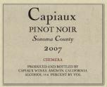 Capiaux - Pinot Noir Sonoma County Chimera 0 (750ml)
