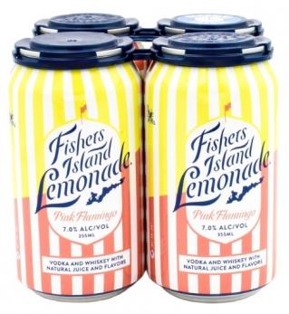 Fishers Island - Pink Flamingo Lemonade (4 pack 12oz cans) (4 pack 12oz cans)