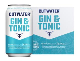 Cutwater Spirits - Gin & Tonic 4pk (750ml)